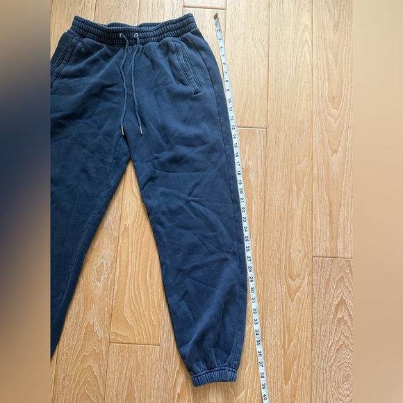 Abercrombie women’s essential sweatpants joggers size M blue lounge oversized - Picture 4 of 7